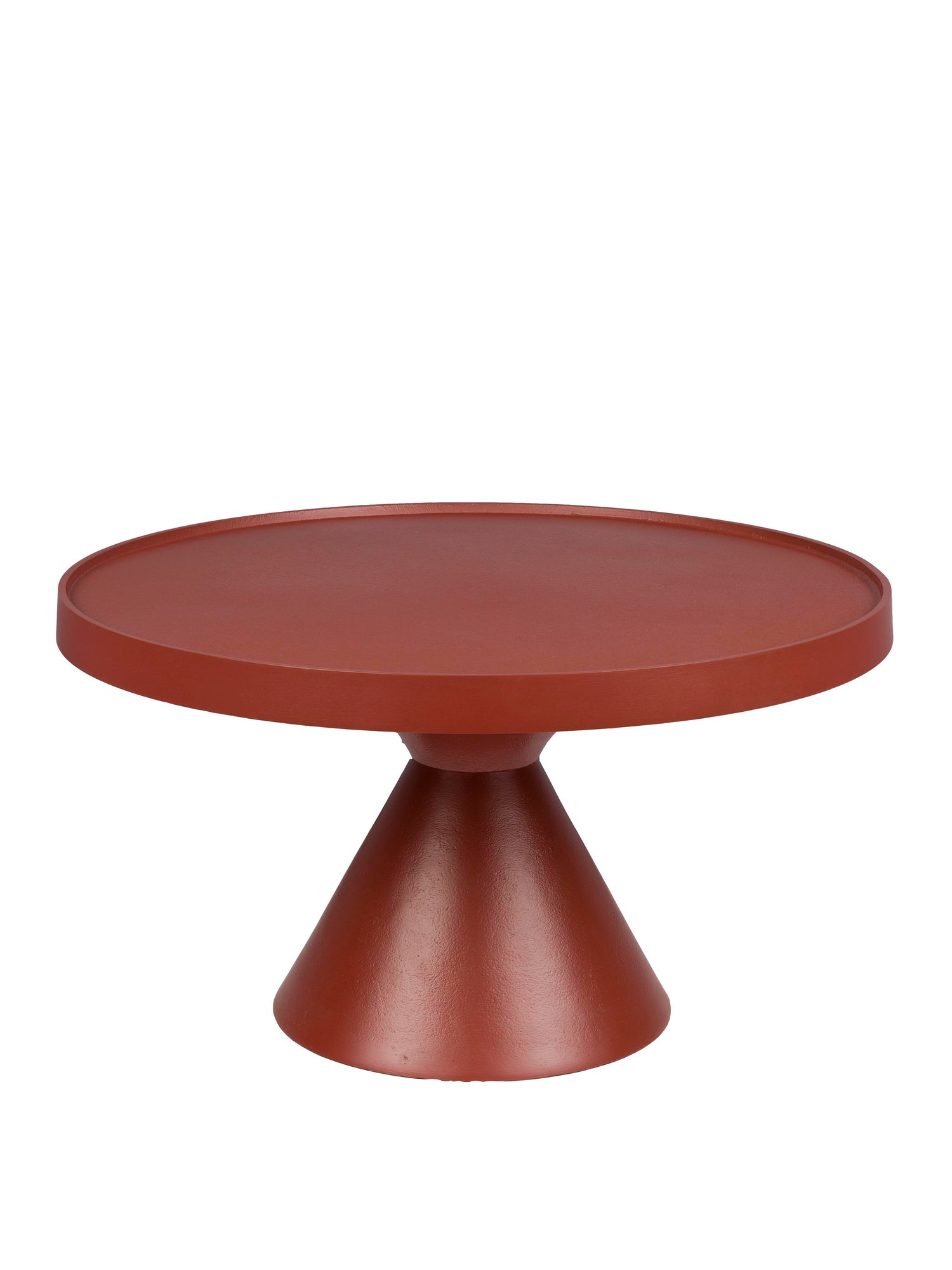 Floss Round Red/Burgandy Coffee Table