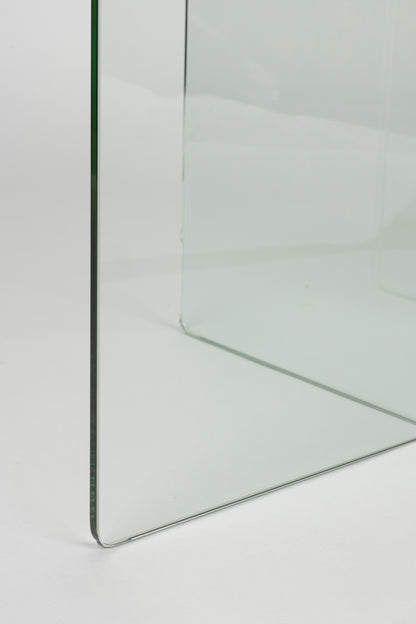 Linea Clear Glass Coffee Table