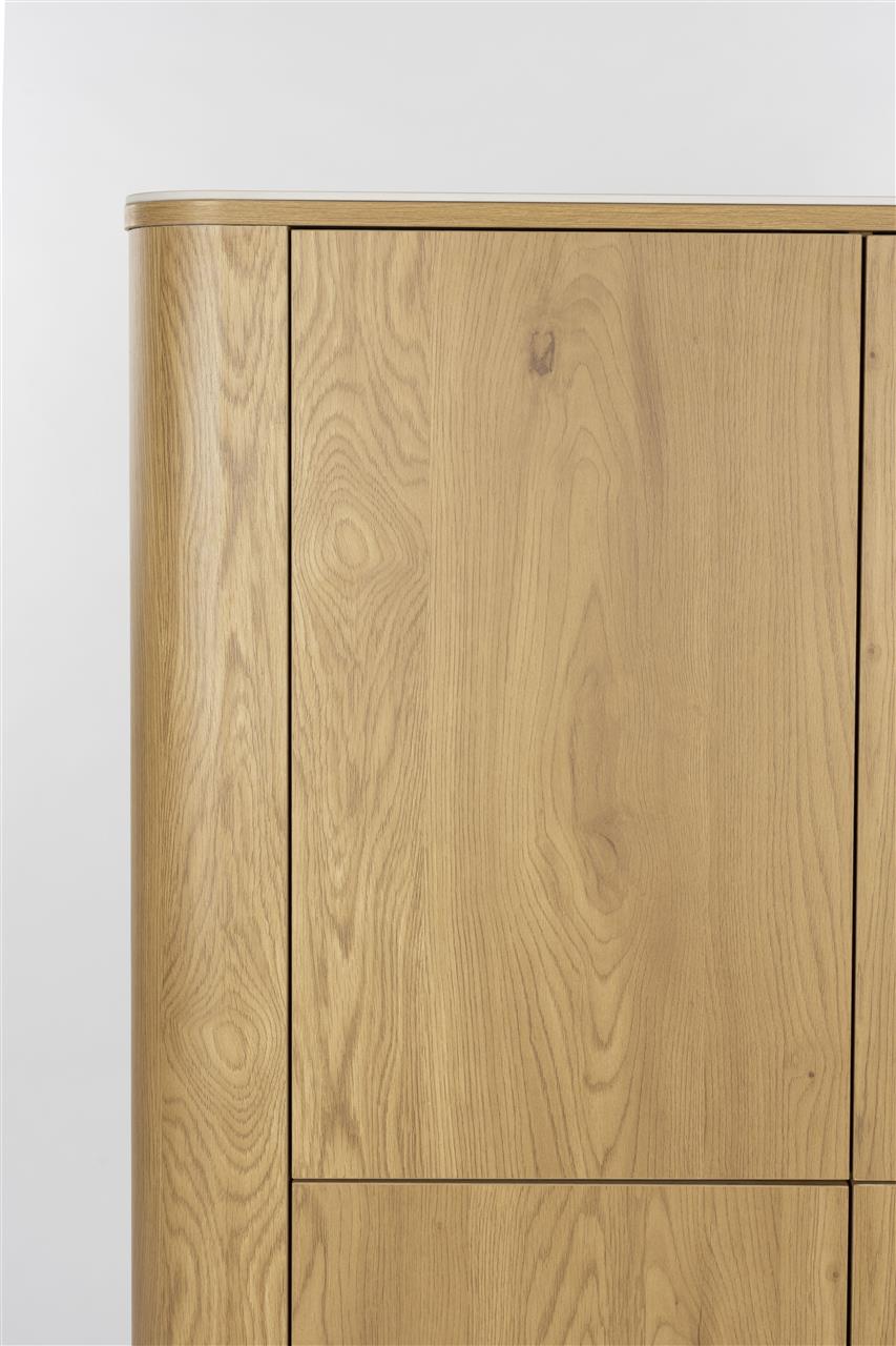 Alamora Cabinet - Oak Tones