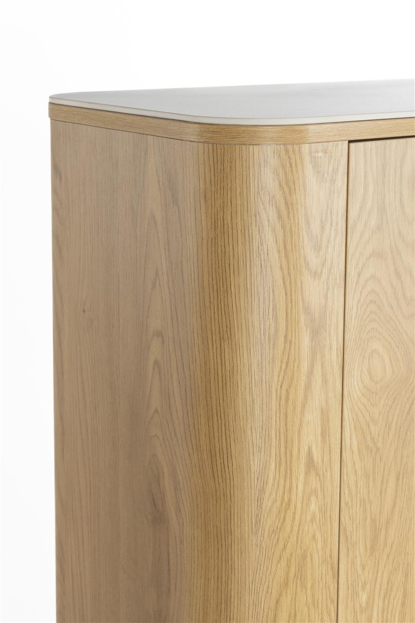 Alamora Cabinet - Oak Tones