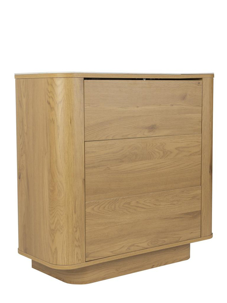 Alamora Drawers - Oak Tones
