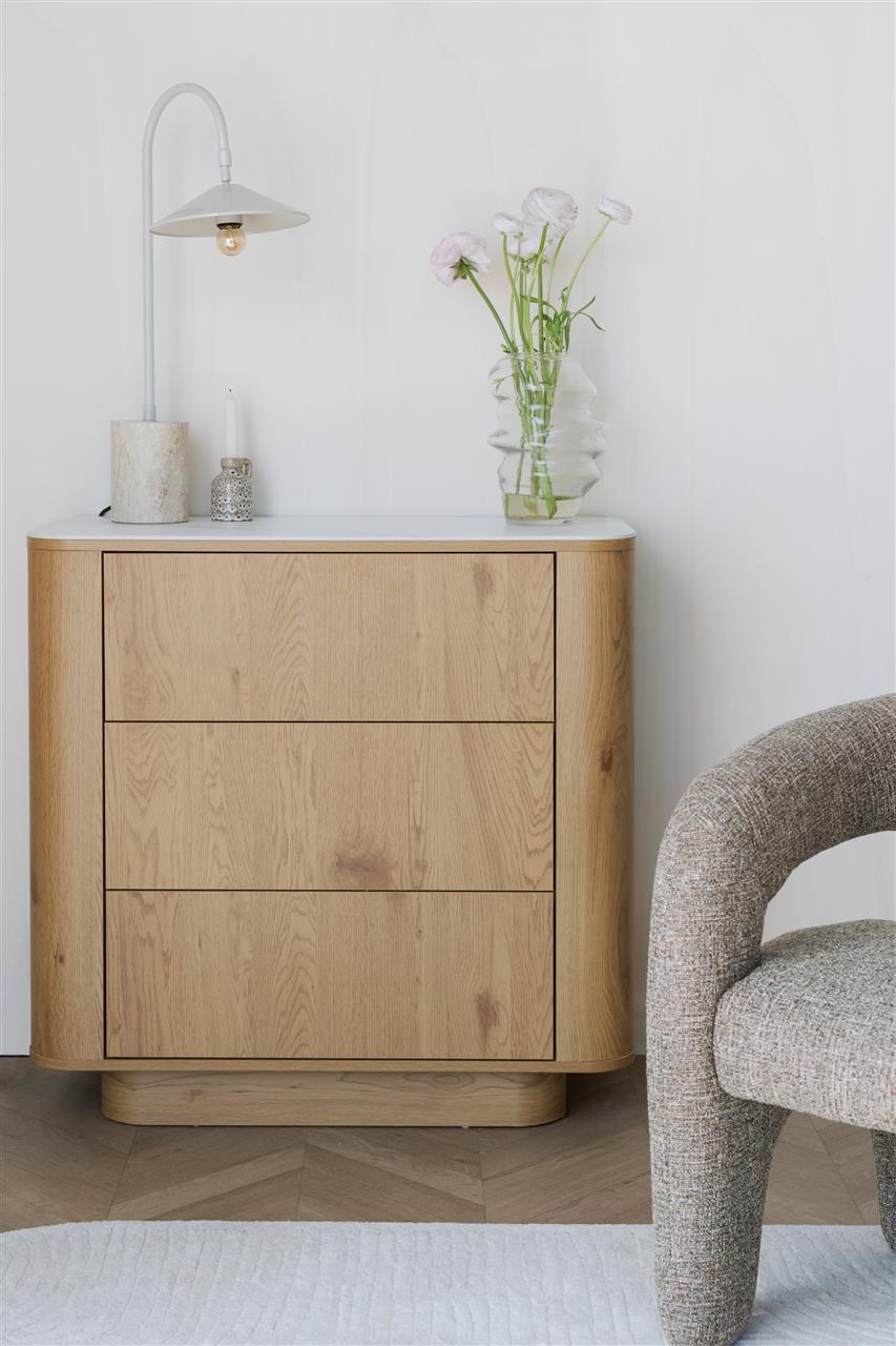 Alamora Drawers - Oak Tones