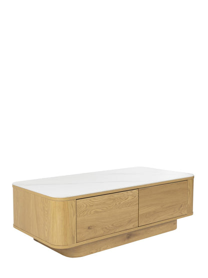 Alamora Coffee Table - Oak Tone