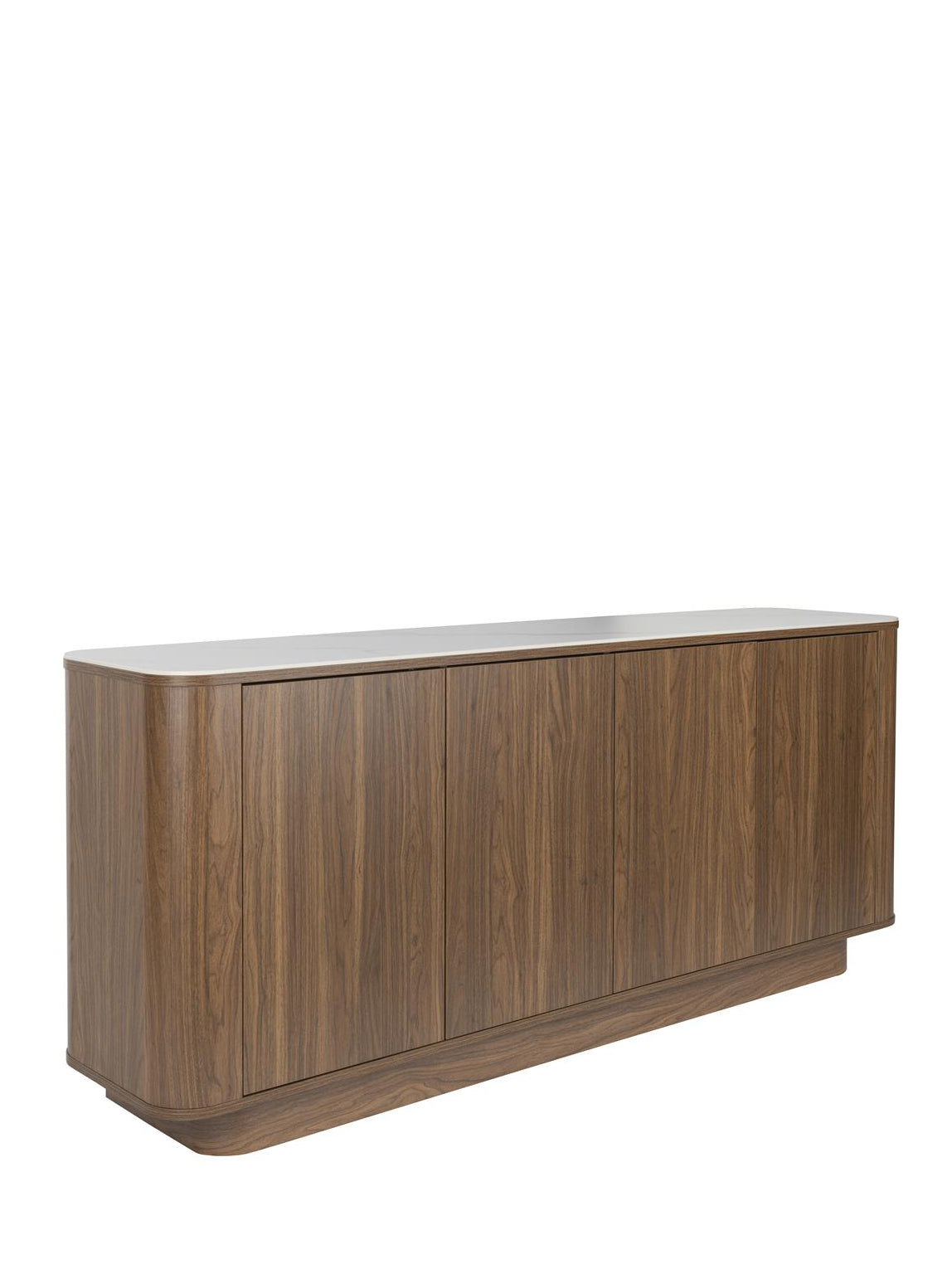 Alamora High Side Board - Walnut Tone