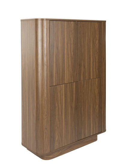 Alamora Cabinet - Walnut Tones