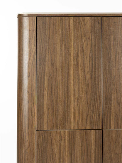 Alamora Cabinet - Walnut Tones