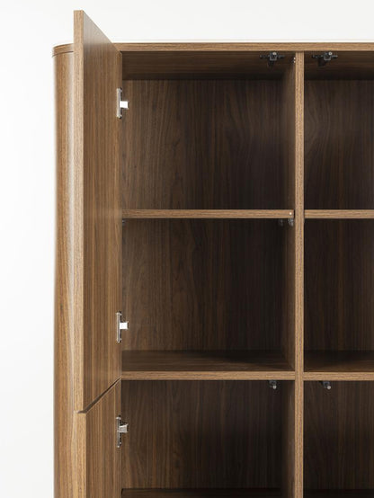 Alamora Cabinet - Walnut Tones