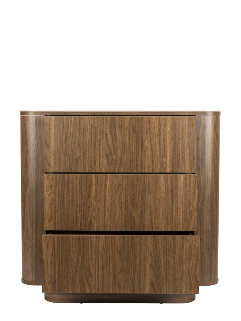 Alamora Drawers - Walnut Tones