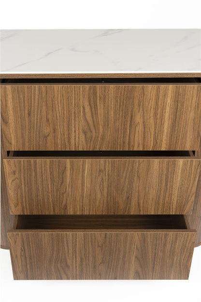 Alamora Drawers - Walnut Tones