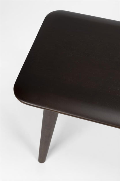 Elroy Bench - Dark Rubber Wood