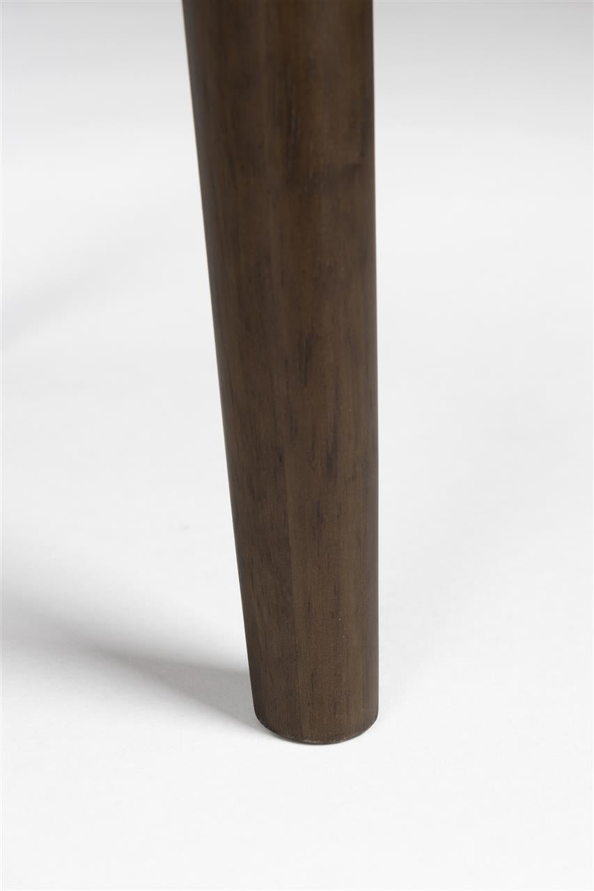 Elroy Bench - Dark Rubber Wood