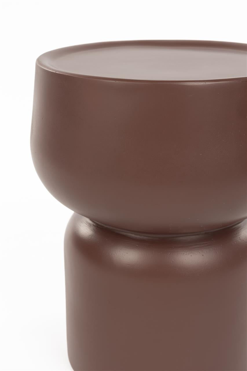Erine Earth Side Table - Matte Terra