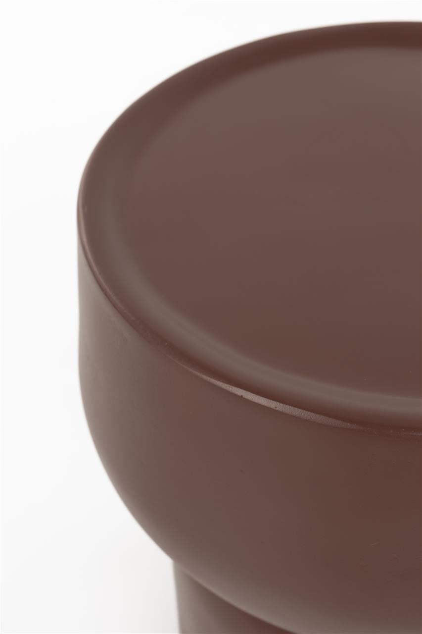 Erine Earth Side Table - Matte Terra