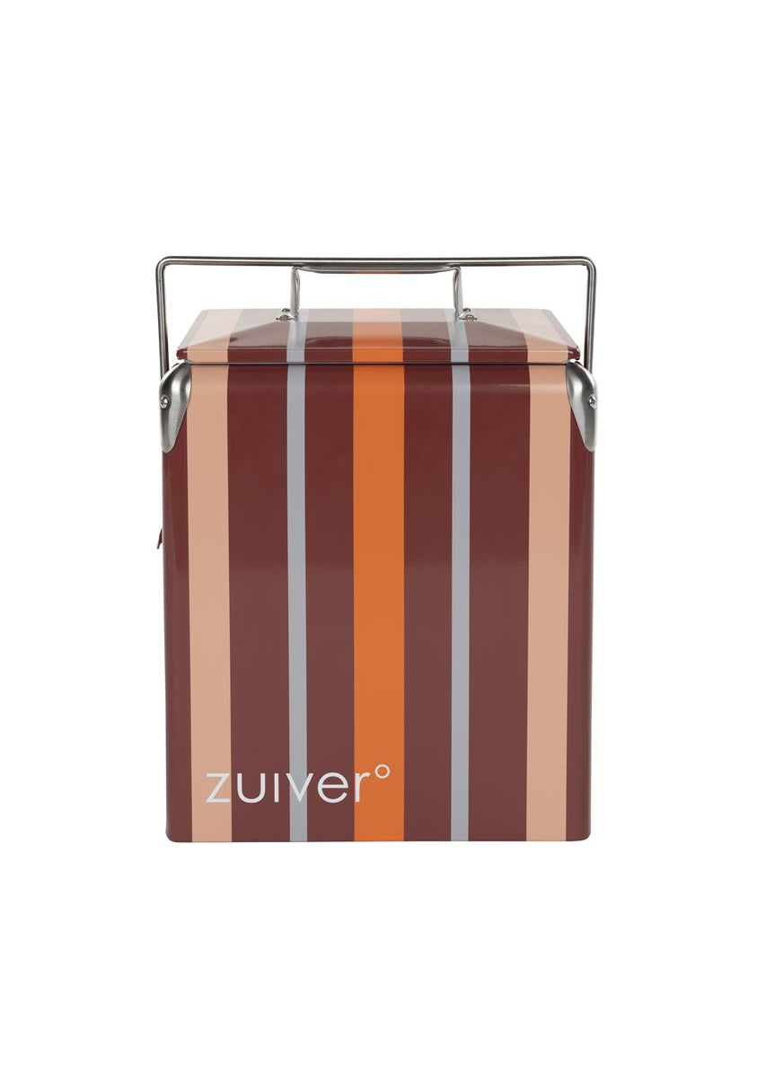 Cooler Be Wine Cool Box - Burgundy Stripe
