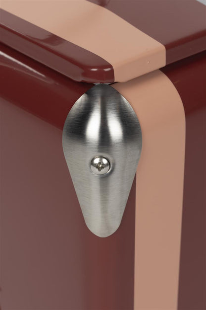 Cooler Be Wine Cool Box - Burgundy Stripe