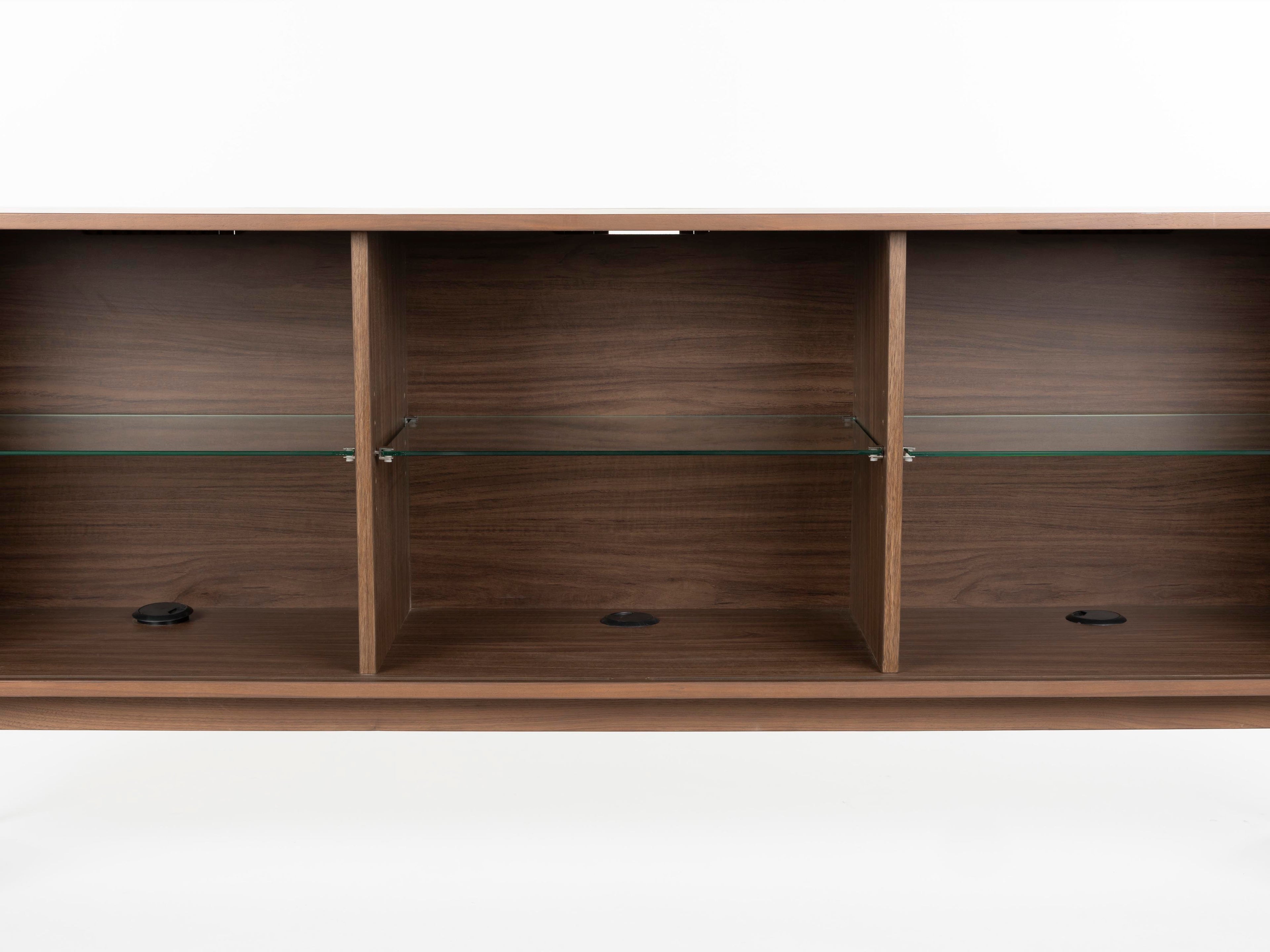 Barbier Wooden Sideboard - Walnut