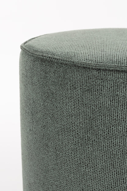 Bellevue Walnut Stool - Green