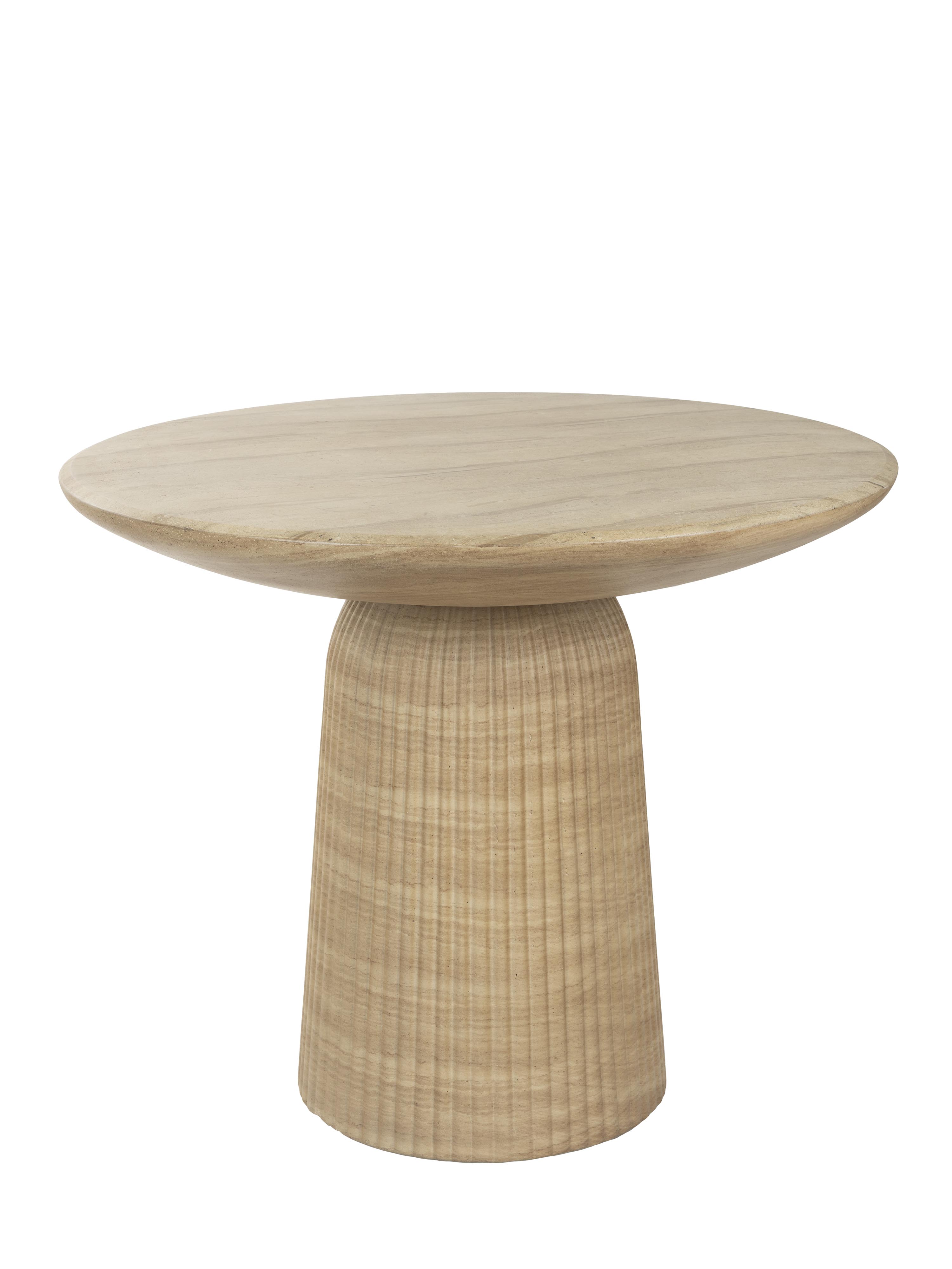 Brison Natural Stone Concrete Dining Table