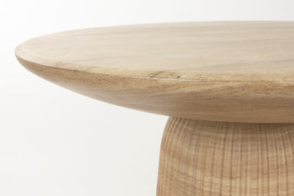 Brison Natural Stone Concrete Dining Table