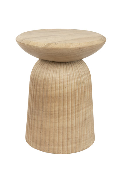Brison Natural Stone Concrete Side Table / Stool