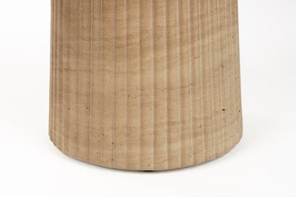 Brison Natural Stone Concrete Side Table / Stool