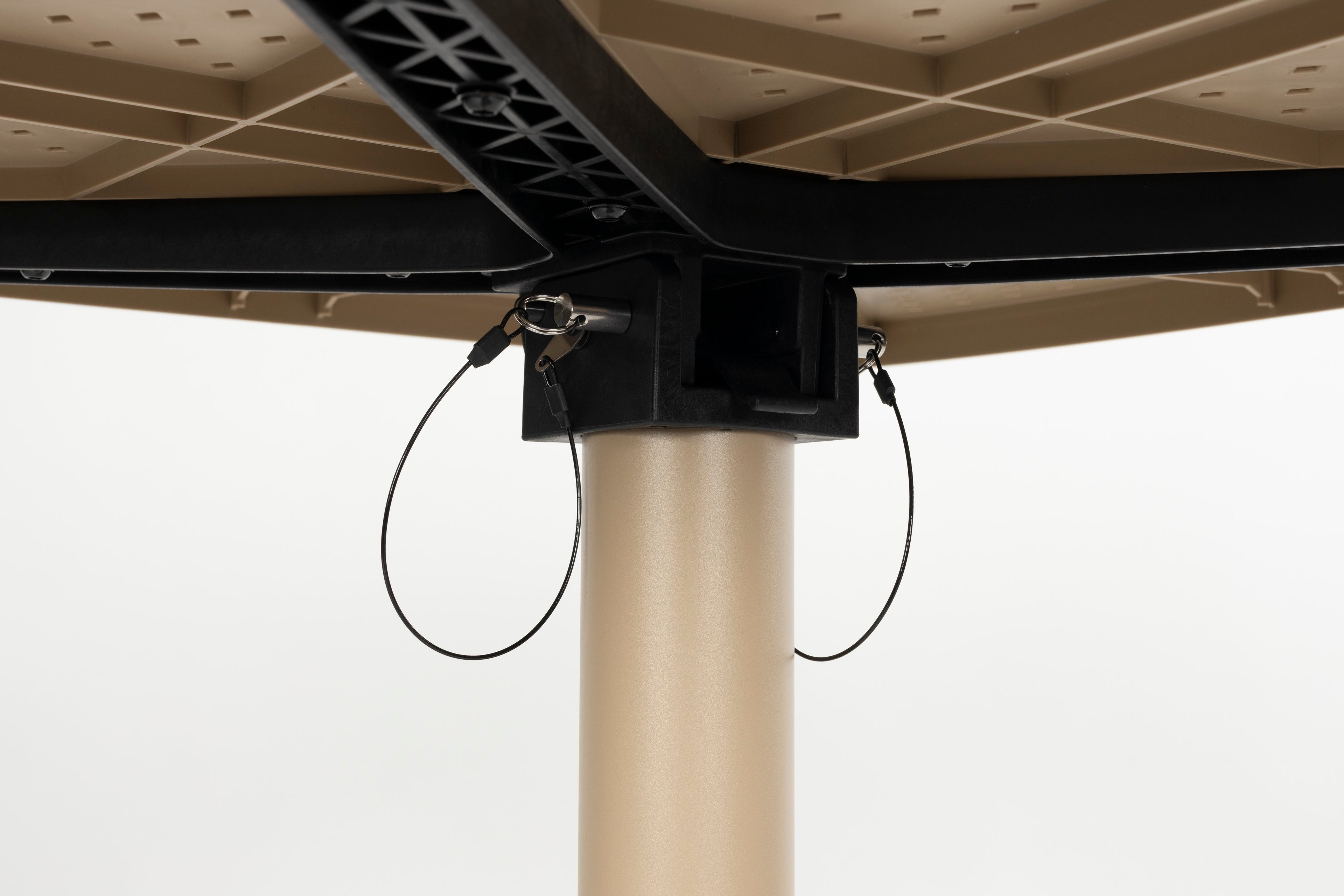 George Foldable Bistro Table - Beige
