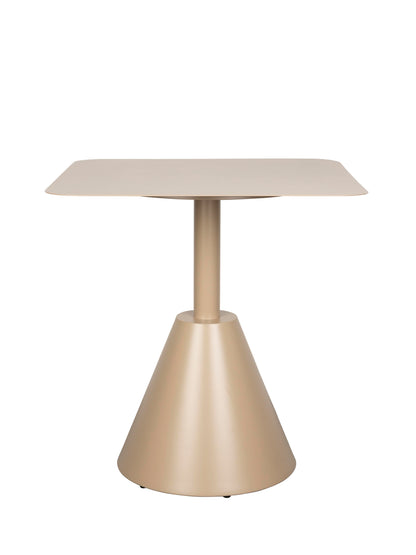 Fae Metal Bistro Table - Beige