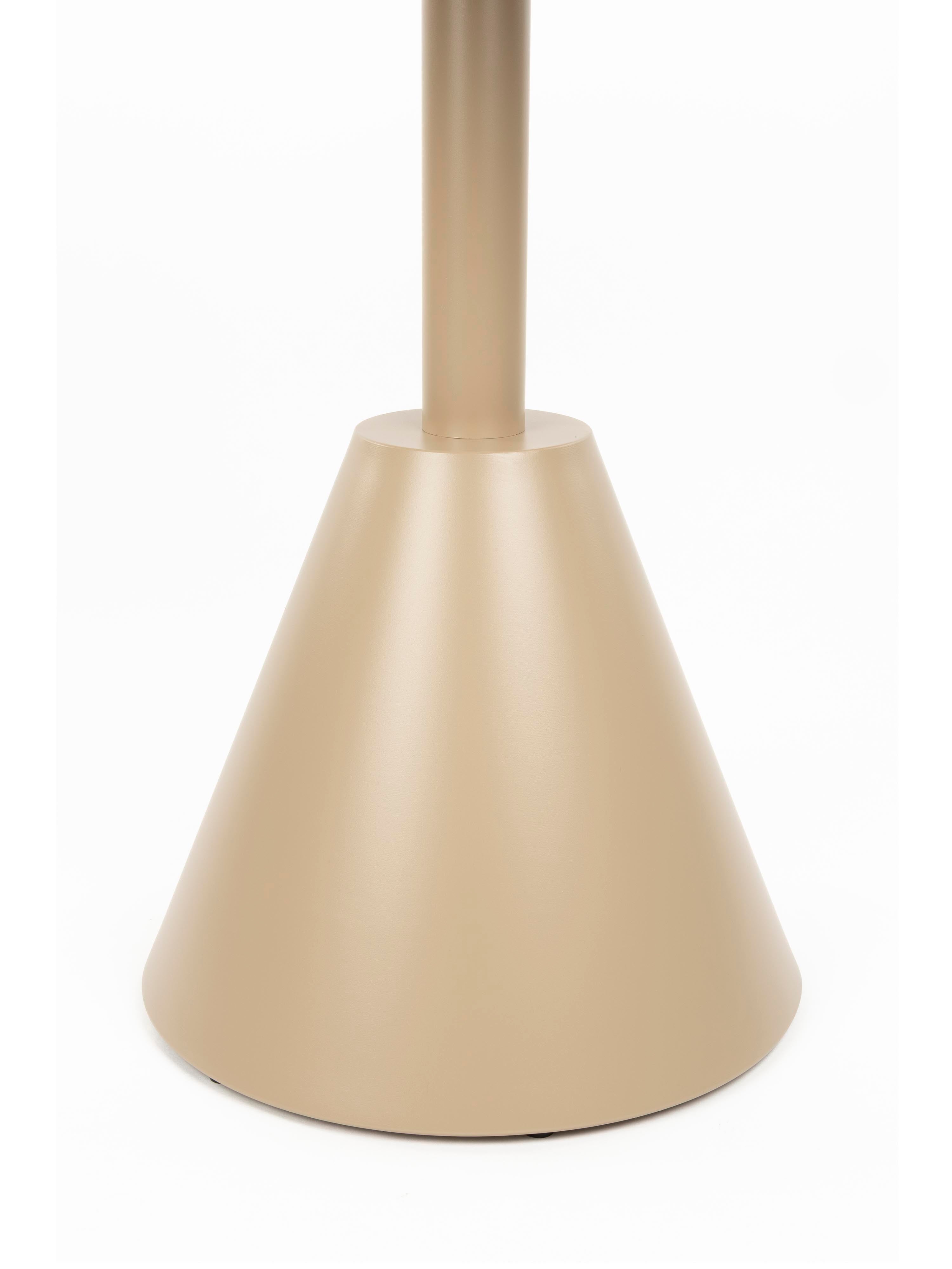 Fae Metal Bistro Table - Beige