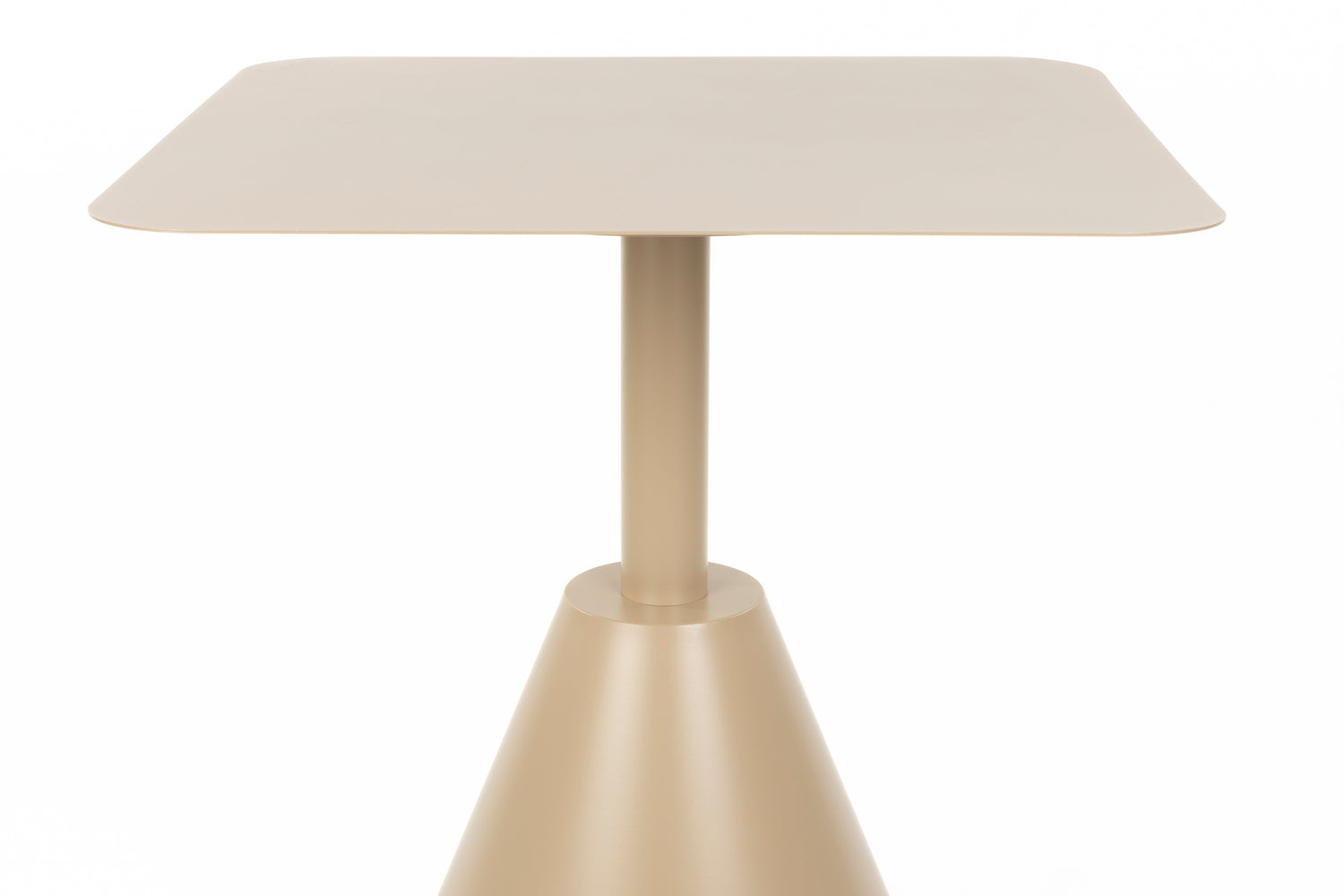 Fae Metal Bistro Table - Beige