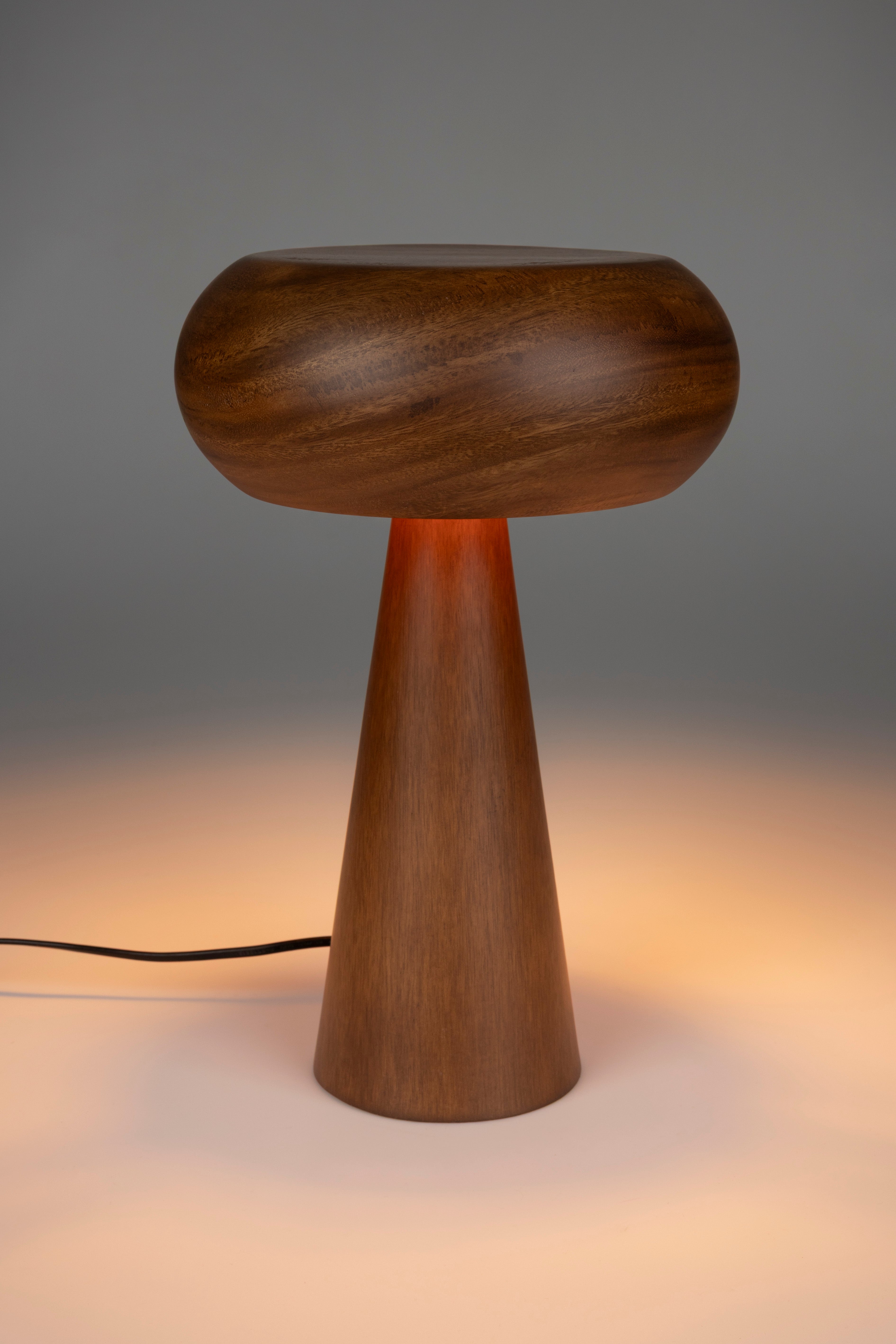 Moral Acacia Wood Table Lamp - Sizes Available