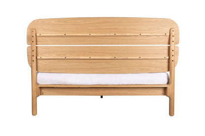 Storm Wooden Bed With Headboard - 2 Sizes Available
