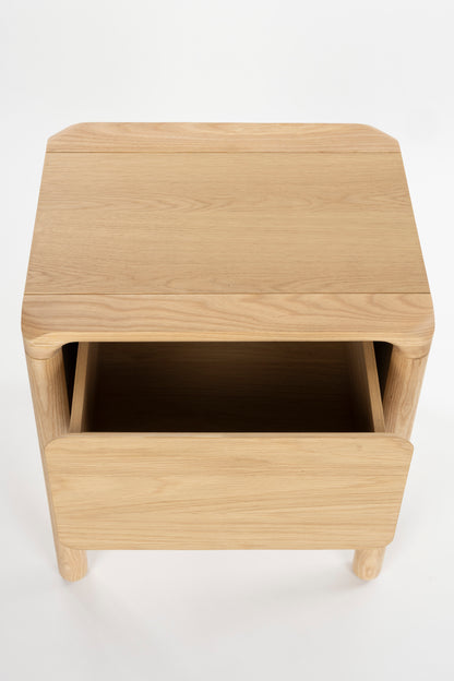 Storm Bedside Table Natural
