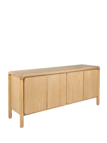 Storm 4 Door Cabinet Natural