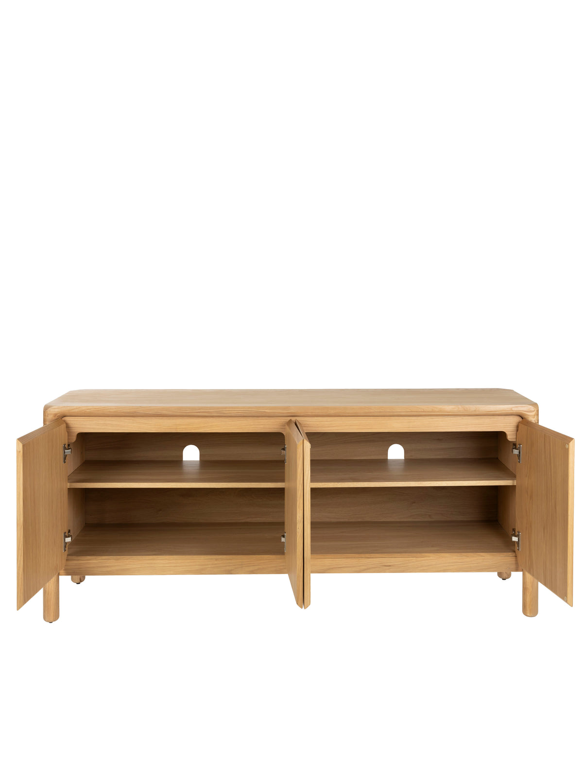 Storm 4 Door Cabinet Natural