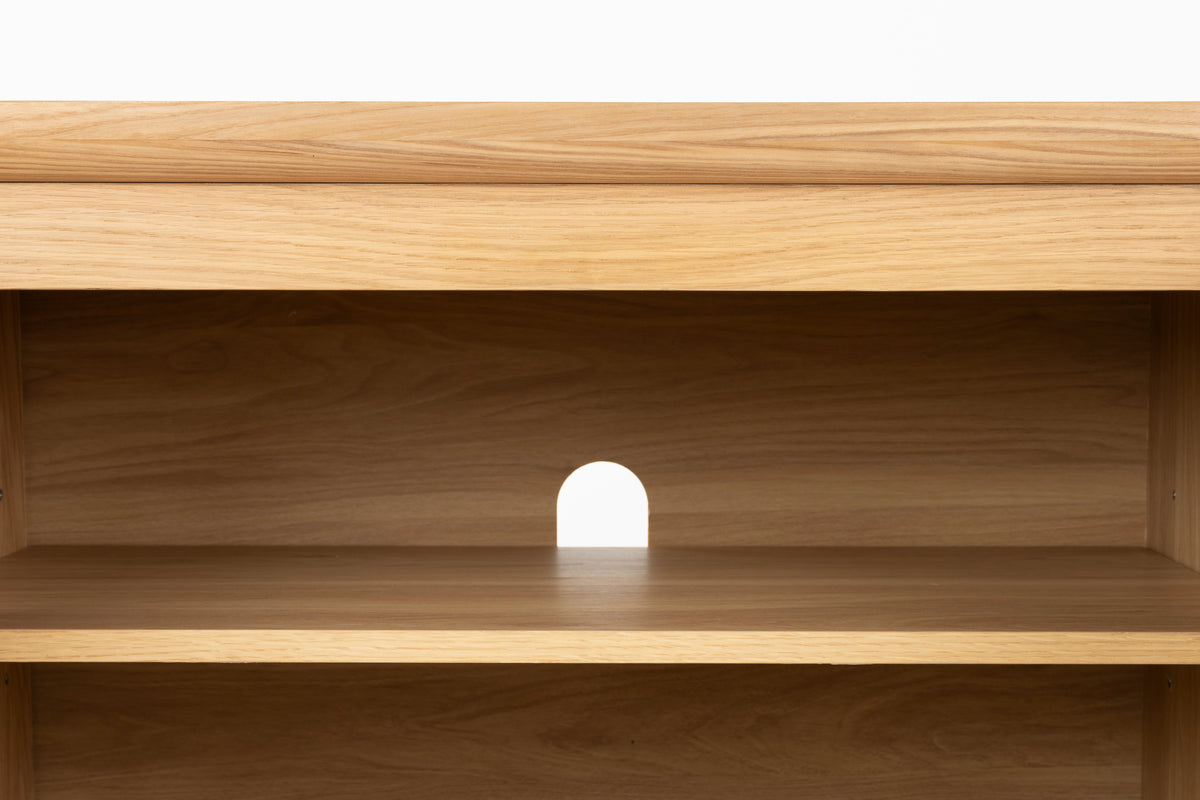 Storm 4 Door Cabinet Natural