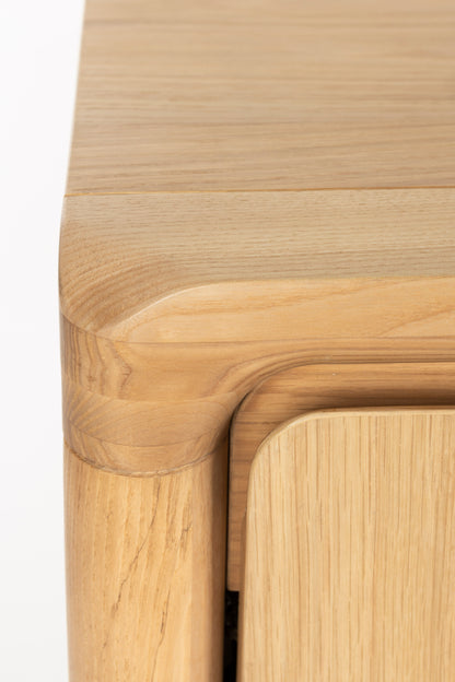 Storm 4 Door Cabinet Natural