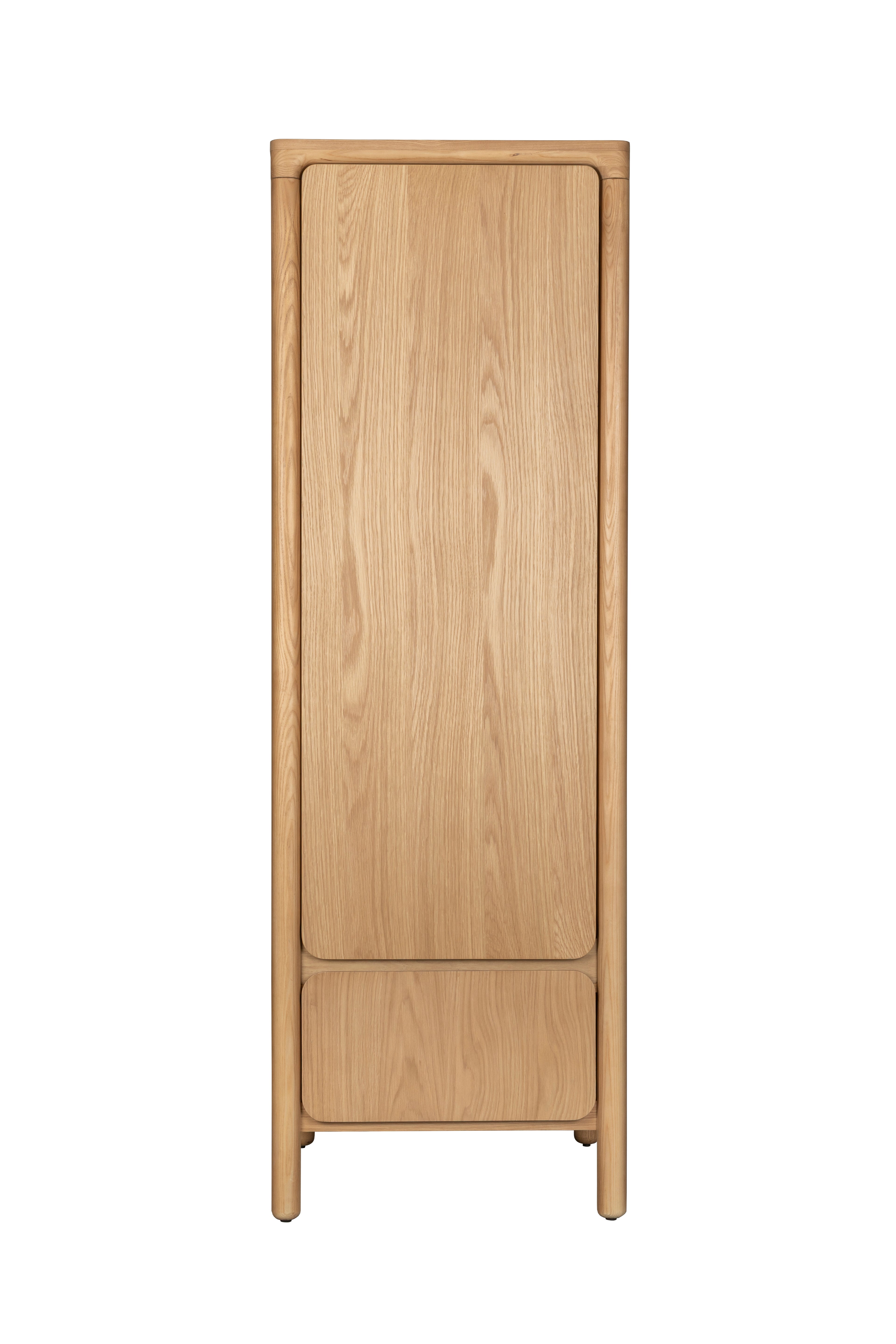 Storm One Door Cabinet Natural