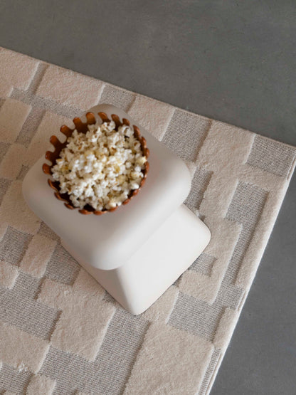 Earth Iron Stool - Beige