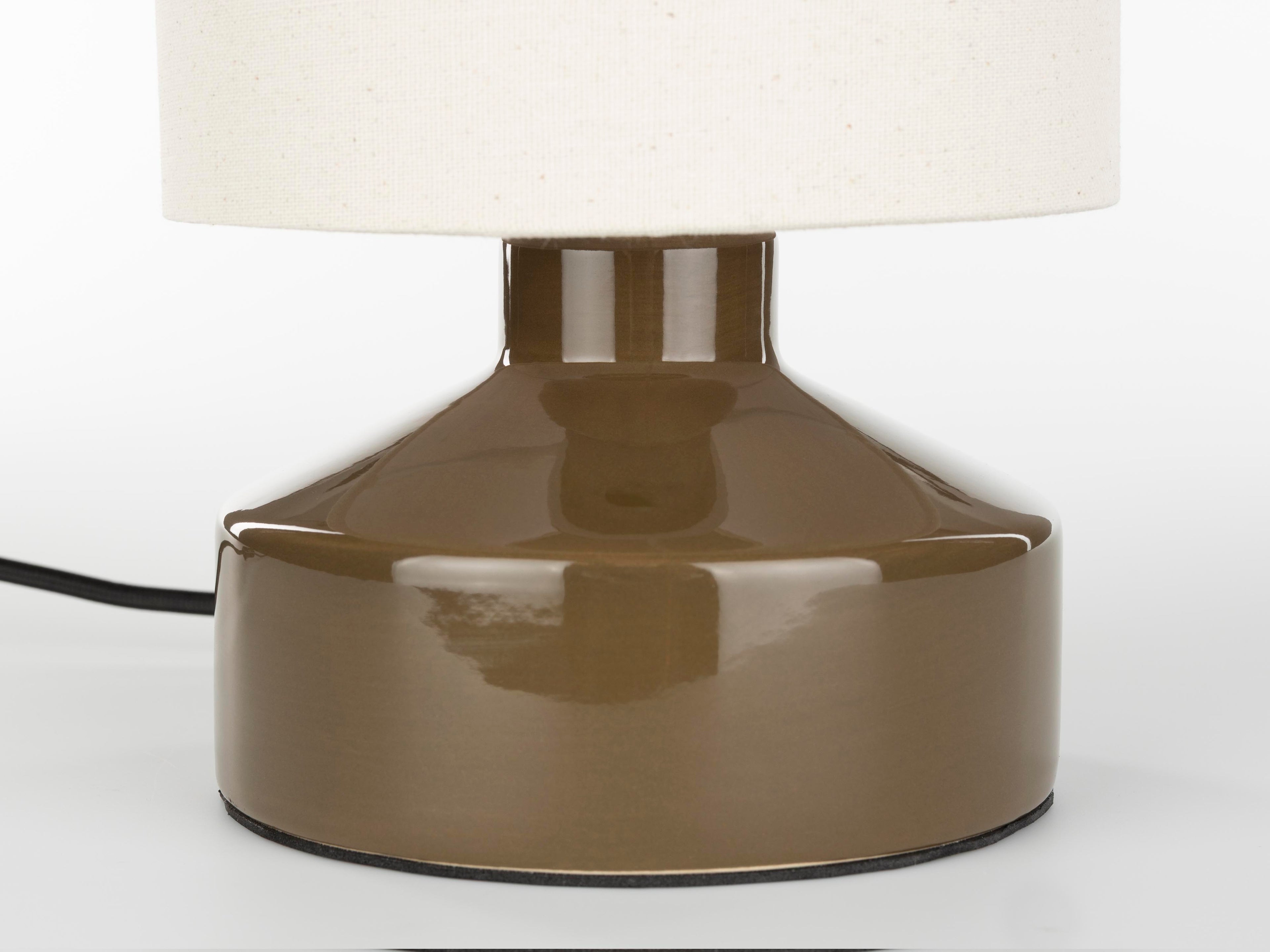 Nook Linen Table Lamp - Taupe