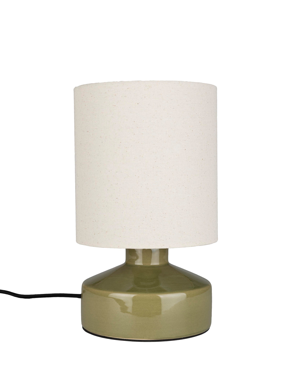 Nook Linen Table Lamp - Green