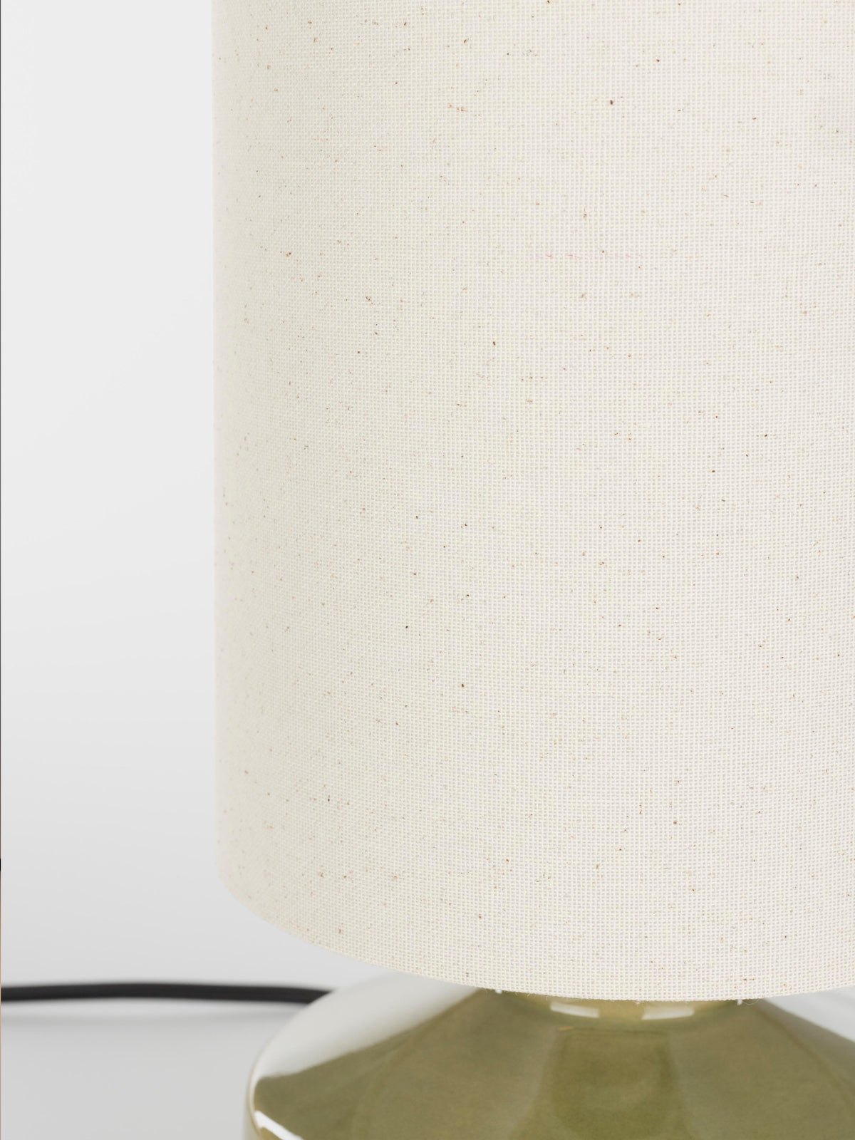 Nook Linen Table Lamp - Green