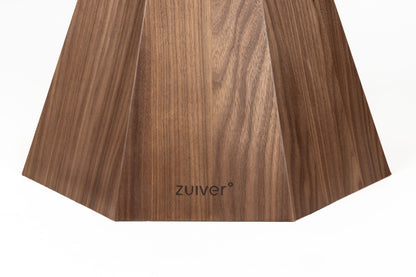 Lotus Round Wooden Dining Table Walnut
