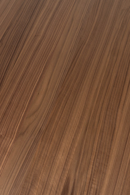 Lotus Round Wooden Dining Table Walnut