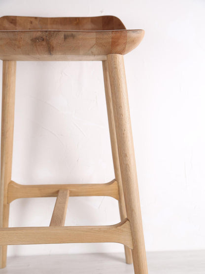 Weathered Oak Barstool (Late July 2025 Delivery)