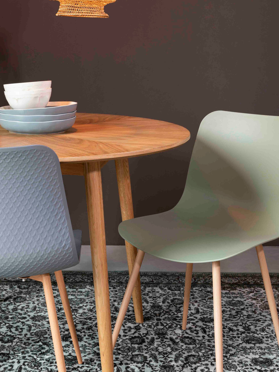 Leona Dining Chair (set of 2) - 4 Colour options