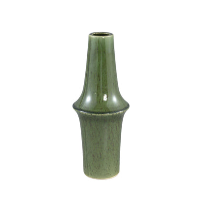 Cashay Dark Green Ceramic Vase - 2 Sizes Available