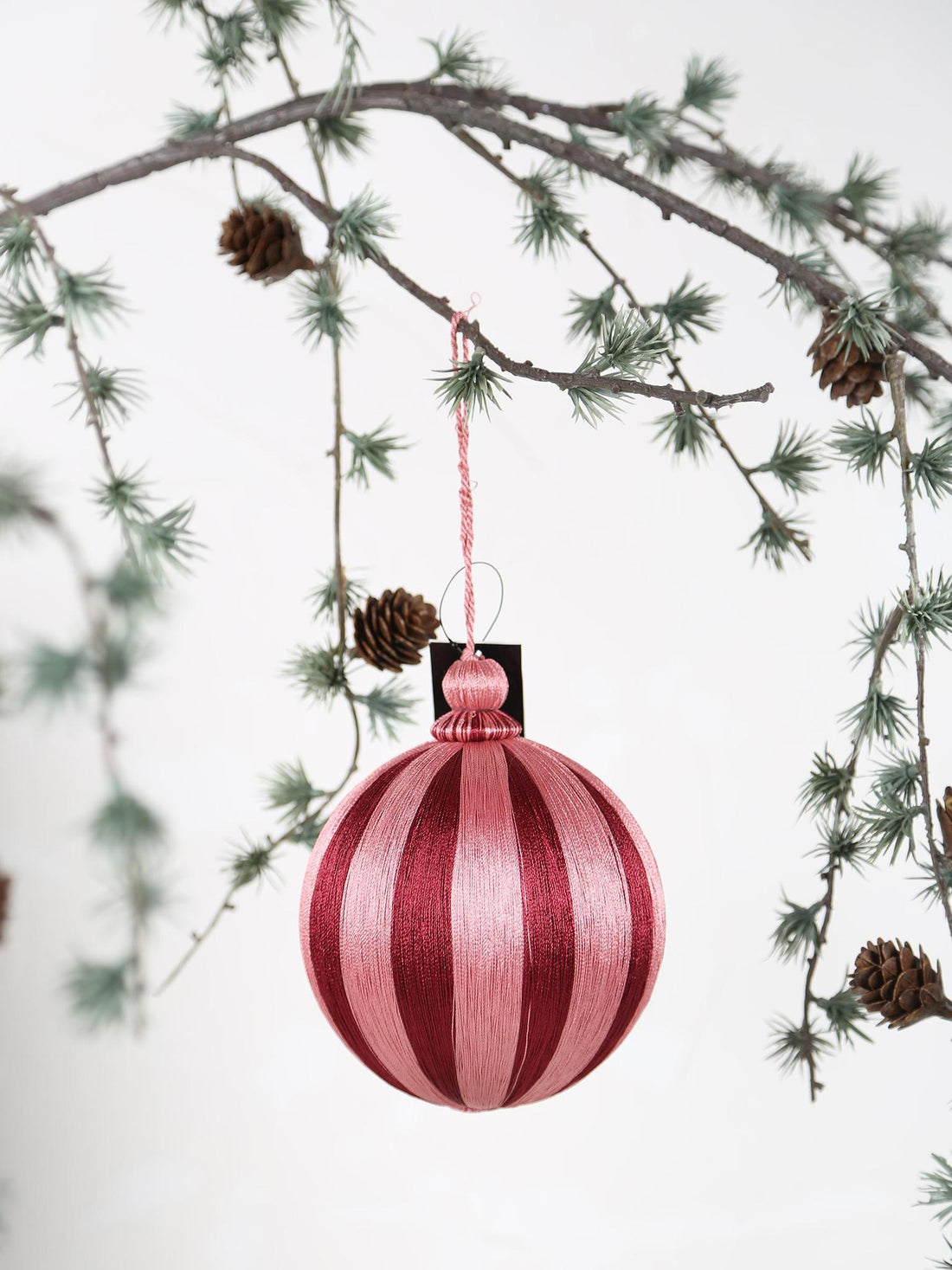 Rosah Pink decorative Woven Bauble - 2 Sizes available