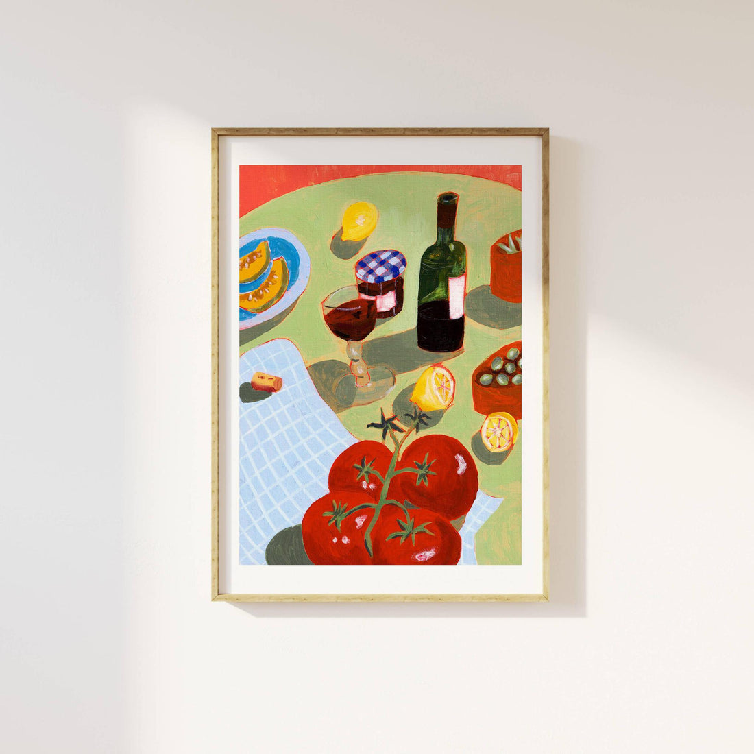 Summer Picnics Print