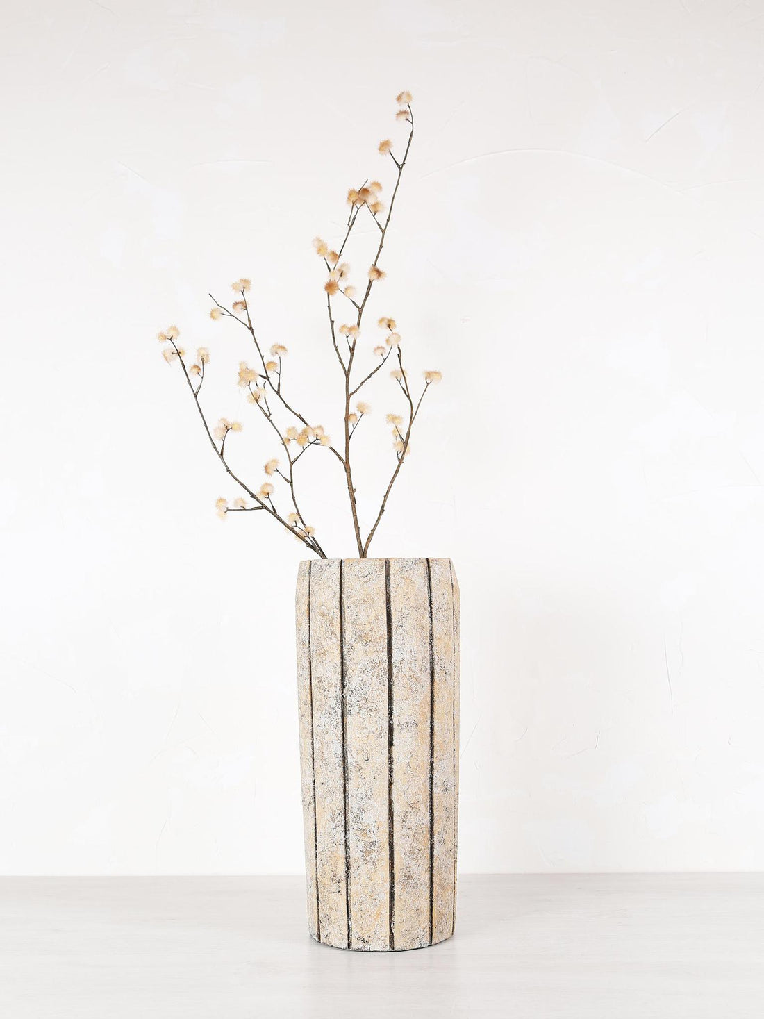 Imani Cement Pot - Taupe