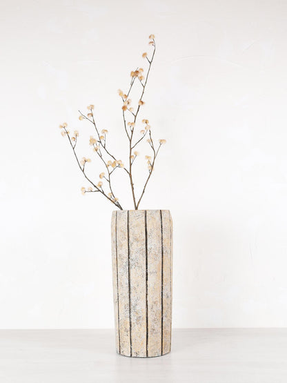 Imani Cement Pot - Taupe
